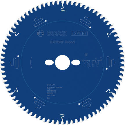 BoschEXPERT 木工圆锯片 250mm T80。